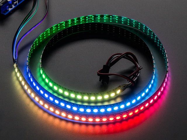 rgb led strip 1m