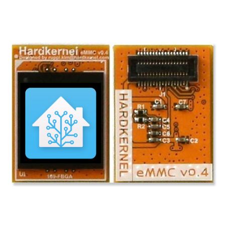 Home Assistant eMMc Module voor ODROID C4