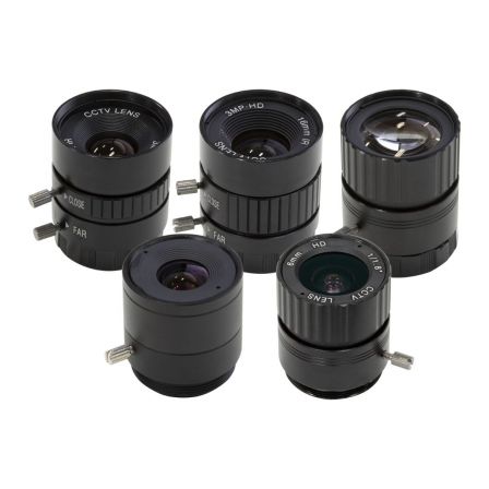 Arducam CS-Mount Lens Kit for Raspberry Pi 