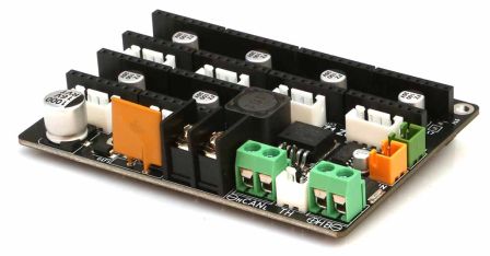 6 Channel Stepper Motor Controller Board voor ODROID M1S