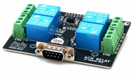 4 Channel Relay Board voor ODROID M1S