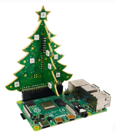 3D RGB Kerstboom voor Raspberry Pi