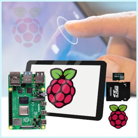 Touchscreen Starter Kit met Raspberry Pi 3B+ (2018)